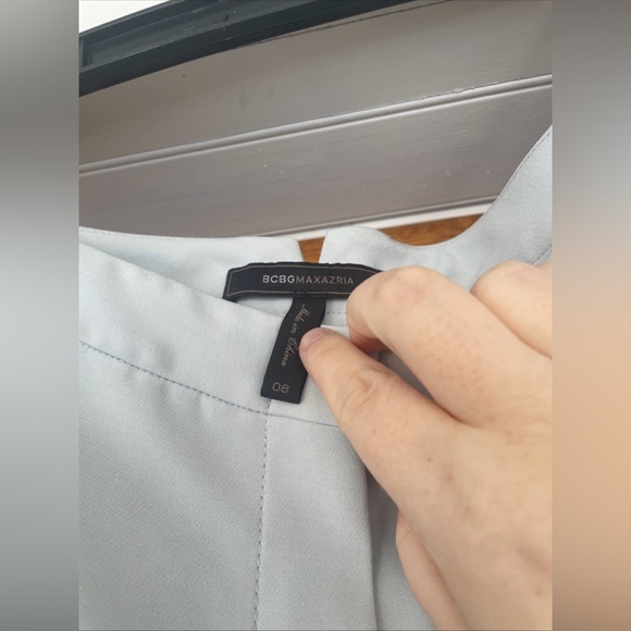 Bcbgmaxazria Sky Blue Andy Pant Size 8 - Picture 2 of 5